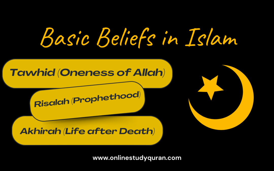 Lesson 02 | Basic Beliefs Of Islam | Tawheed, Risaalah and Aakhirah.